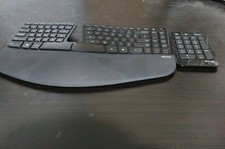 Microsoft Sculpt Ergonomic Wireless Keyboard and Number Pad Model 1559 NO DONGLE picture
