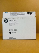Open Genuine HP 80X LaserJet Pro 400, M401, M425 Black Toner CF280XC picture
