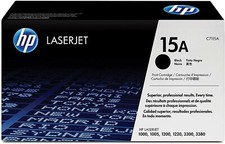 GENUINE HP 15A (C7115A) Black Ink Cartridge NEW SEALED BOX picture