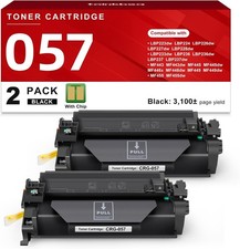 2 Pack 057 057H High Yield Toner Compatible for Canon LBP227dw MF445dw LBP226dw picture