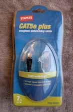 CAT5e Plus Snagless Networking Cable 7 Ft, RJ631017 RJ45 Male/Male  picture