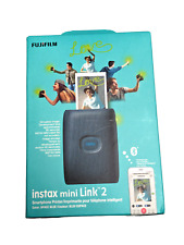 New Fujifilm Instax Mini Link 2 Wireless Photo Smartphone Instant Printer Blue picture