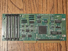 Rare Vintage Retro Gaming Clean AST SixPak 286 RAM Expansion Card ISA 202344 picture
