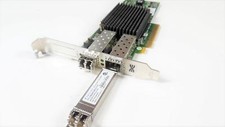 Emulex LPe12002 Dual Port PCI-E Fibre Channel Host Bust Adapter 0C856M K502580 picture