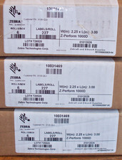 Zebra Labels 2.25