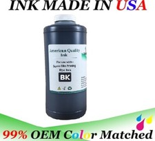 BULK  INK SCREEN PRINTING FOR FILM BLACK DYE INK FOR UV BLOCKING 1 liter picture