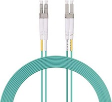 OM3 LC to LC Fiber Optic Patch Cable Multi-Mode Jumper Duplex 0.2 ~ 100 meters picture