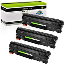 3PK Black CF283A 83A Toner Cartridge fits for HP LaserJet Pro MFP M127fw M125nw picture