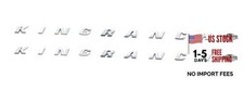 2pack King Ranch Emblems Side Fender Letter Kingranch Sticker Badge 3D Chrome picture