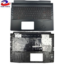 New MSI GL66 MS-1581 1582 1583 11UGK Palmrest Keyboard Red Backlit 307581C221 US picture