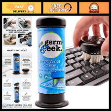 Reusable Keyboard & Electronics Cleaner Kit | Brush & Cleaning Solution Combo picture