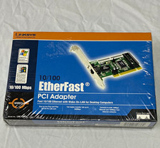 Linksys EtherFast 10/100 PCI Wired Ethernet Adapter 100 Mbps RJ-45 LNE100TX picture