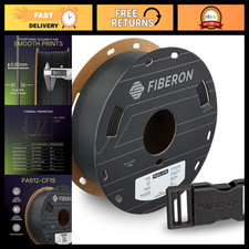 High-Strength Carbon Fiber Nylon Filament 1.75mm, Black, 1kg for 3D Printing picture