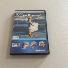 Microsoft Picture It PREMIUM 10 Photo Editing Software NEW picture