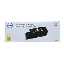 Dell 3581G Yellow Genuine Toner Cartridge - E525 Series - 1,400 Pages picture
