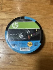 New Sealed 50 Pack Hewlett Packard CD-R 80min 700MB Dual Slim Case Pack New 50pk picture