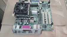MSI/HP MS-6577 V2.1 Motherboard w/ P4 2.53Ghz  Heatsink-Fan Backplate 5187-3470 picture