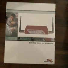 WatchGuard FIREBOX SOHO 6tc WIRELESS w/ WebBlocker MODEL #WG006030 NEW SEALED picture