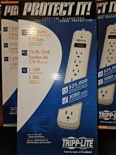 LOT OF 3 TRIPP-LITE TLP725 SURGE PROTECTOR/POWER STRIP NIB picture