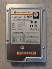 Vintage Western Digital IDE Hard Drive WDAC32500-00H 2.5GB HDD Tested WORKS picture