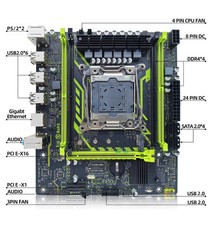 ZSUS X99-8D4 Motherboard Set Kit With LGA2011-3 Xeon E5 2650 V4 CPU DDR4 16GB  picture