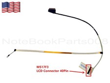 Original For MSI GF75 Thin 10SXCR MS17F3 Overdrive LCD Video Screen Cable  40PIN picture