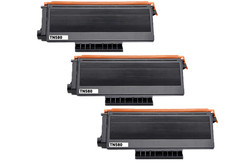 ACM 3PK TN580 Toner Cartridge Brother HL-5240 HL-5250 MFC-8460N 8660DN DCP-8060 picture