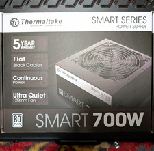 Thermaltake Smart Series 700W 80 PLUS ATX PSU 6+2 PCIe PS-SPD-0700NPCWUS-1 picture