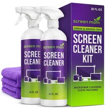 Screen Mom Screen Cleaner Spray 2 Pack-16oz for TV, Car, Laptop & Computer picture