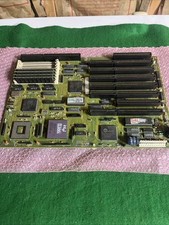 Vintage OPTi 386DX Motherboard 82C382 AMI BIOS 30-pin SIMM ISA Slots Tested picture
