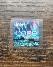 1x Intel Core i7 Desktop / Laptop Custom Sticker Label (NEW) picture