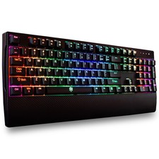 Deco Gear Mechanical Gaming Keyboard - RGB Back Lighting - Anti-Ghosting - Black picture