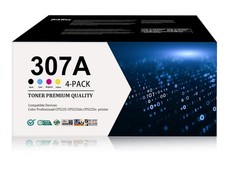 307A Toner Set 4 Pack Compatible for HP CE740A CE741A CE742A CE743A CP5225 picture