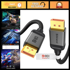80Gbps DisplayPort 2.1 Cable, VESA Certified, 3.3FT/1M, DP80 HDR, High-Speed Vid picture