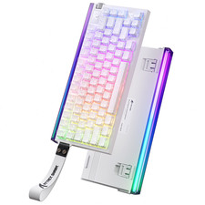 ATTACK SHARK R85 HE Rapid Trigger Wired Gaming Keyboard Magnetic 75% RGB Qiuet picture