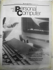 A Guide to the Personal Computer, New York Times Advertisement Supplement, 1988. picture