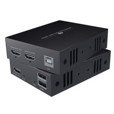 HDMI KVM USB Extender Transmit 1080p HD Video Over Cat5e/6 Ethernet Cable 50m... picture