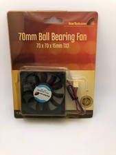 StarTech 70mm x 15mm Fan (70X70X15mm) Ball Bearing Fan (2.75x2.75x.59