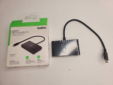 Belkin Connect USB-C to 4 Port USB-C Gen2 Ports Hub Multiport Adapter 100W PD picture