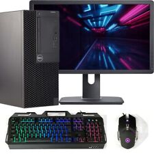 Dell Gaming PC Desktop i5 32GB RAM 2TB HD 22in LCD Windows 10 NVIDIA Graphics picture