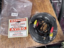 150Ft Audio Video Power Security Camera BNC RCA Cable CCTV DVR Surveillance picture