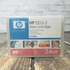 NEW & FACTORY SEALED - HP 24GB DDS-3 Data Cartridge C5708A picture