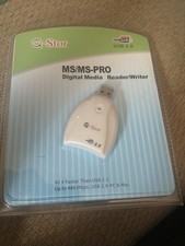 Q-Stor  USB 2.0- MS/MS-Pro Digital Media Reader/Writer Factory Sealed picture