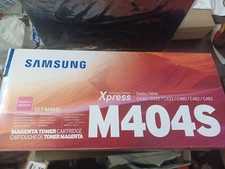 New Samsung CLT-M404S Toner Cartridge - Magenta Box is Damaged Product FINE/ NEW picture