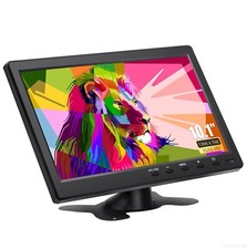 10.1 Inch HD Monitor 1024x600 TFT LED Screen Support AV VGA BNC Input Device picture