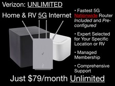 Verizon 5G & 4G LTE UNLIMITED Data Home Internet RV WiFi Router $79/month Wi-Fi picture
