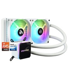 Enermax Liqmax III 240 White A-RGB AIO CPU Liquid Cooler - 240mm Radiator, 12... picture