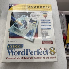 Corel WordPerfect Suite 8 Standard New in Box Academic picture
