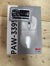 ATTACK SHARK X3 Wireless Gaming Mouse PAW-3395 Tri-Mode 49G Lightweight White picture