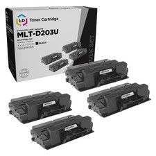 LD 4PK MLT-D203U Ultra High Yield Black Toner for Samsung SL-M4070FR SL-M4020ND picture